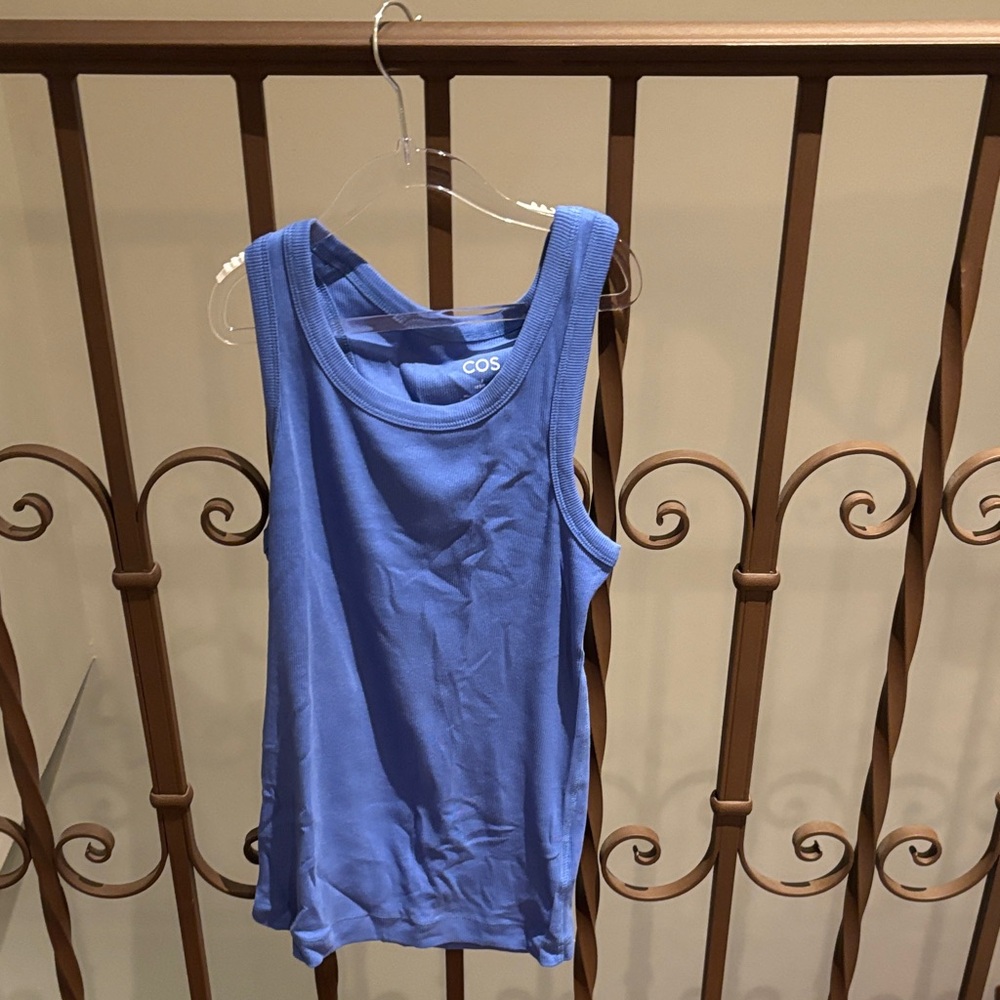 COS Vibrant Blue Tank Top for Women
